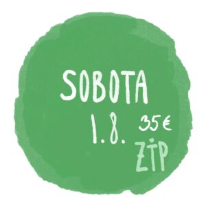 Vstupenka na SOBOTU (1.8.2026) - Víno pod hviezdami 2026 ZŤP